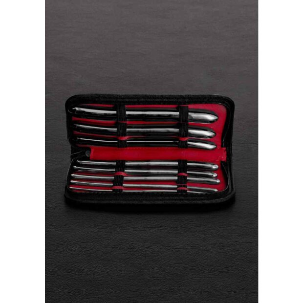 Hegar-Sound-Double End Dilator 8 Pieces Set Brushed Steel