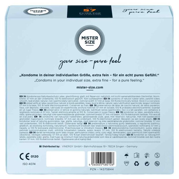 Mister Size 57mm 36er