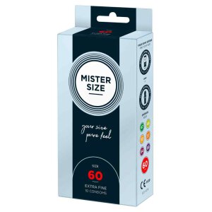Mister Size 60mm pack of 10