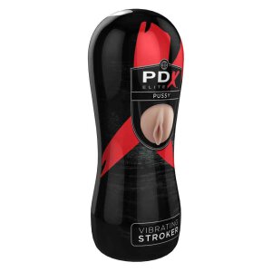 PDX Elite Vibrating Pussy Stroker