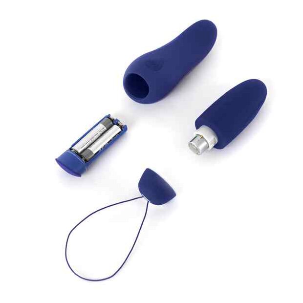 B Swish bnaughty Deluxe Unleashed Vibrating Bullet Midnight Blue