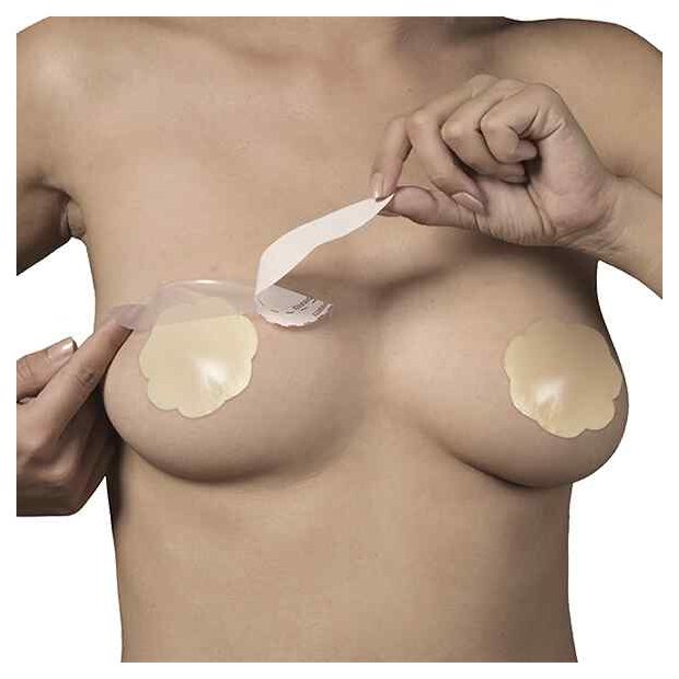 Bye Bra Breast Lift & Fabric Nipple Covers D-F 1 Pair