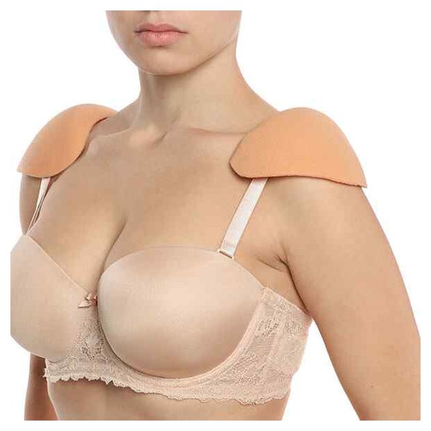 Bye Bra Shoulder Bra Pads Nude