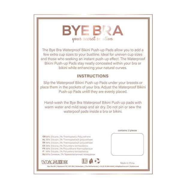 Bye Bra Waterproof Pads Clear