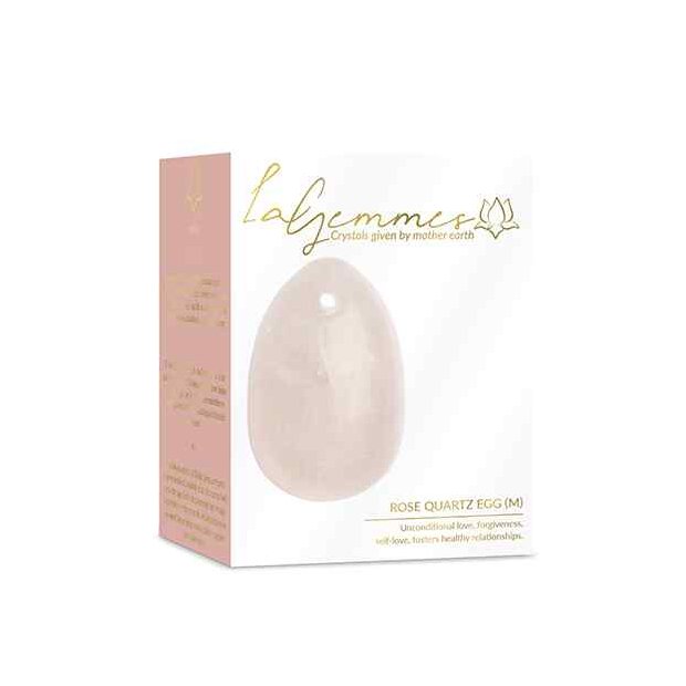 La Gemmes - Yoni Egg Rose Quartz (M)