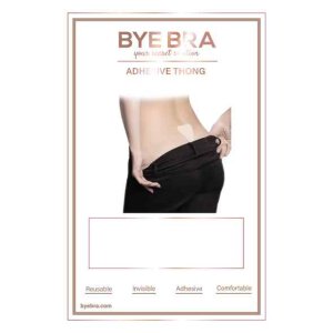 Bye Bra Adhesive Thong Natur One Size
