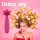 FeelzToys - Daisy Joy Lay-On Vibrator Pink