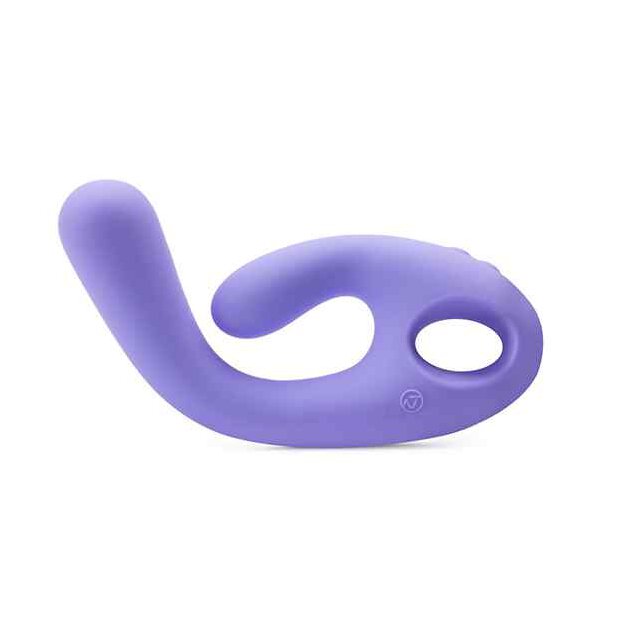 Nomi Tang Flex Bi Bendable Dual Stimulation Vibrator Lavender
