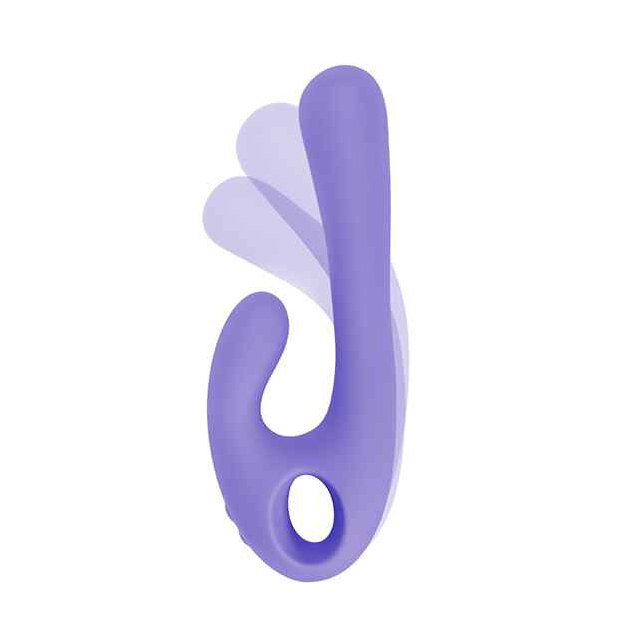 Nomi Tang Flex Bi Bendable Dual Stimulation Vibrator Lavender