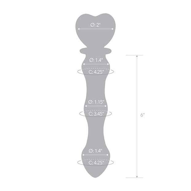 Glas Sweetheart Glass Dildo