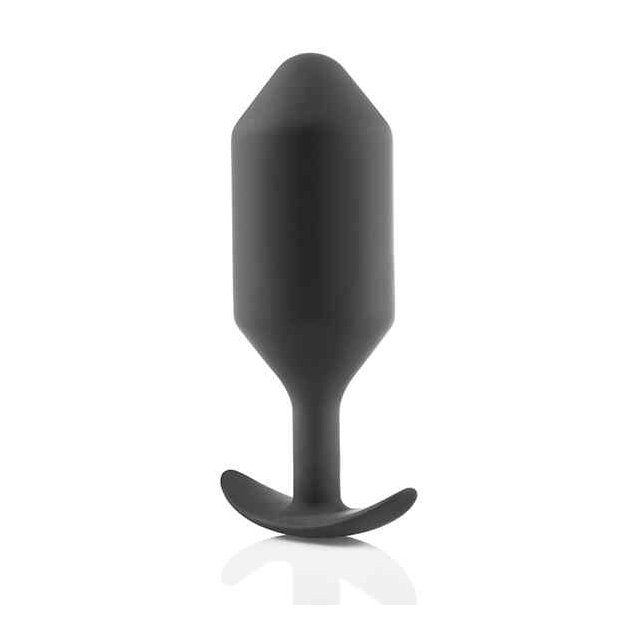 B-Vibe Snug Butt Plug 6 Black