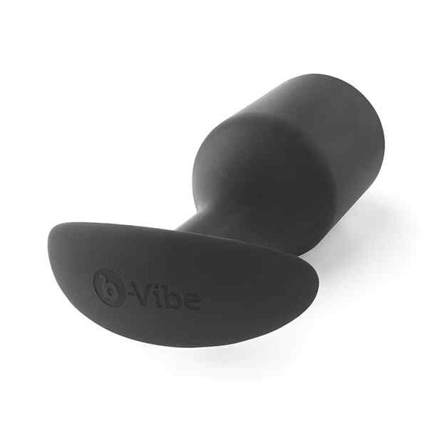 B-Vibe Snug Butt Plug 6 Black