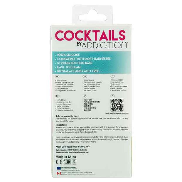 Addiction Cocktails Dildo Peach Bellini 14 cm