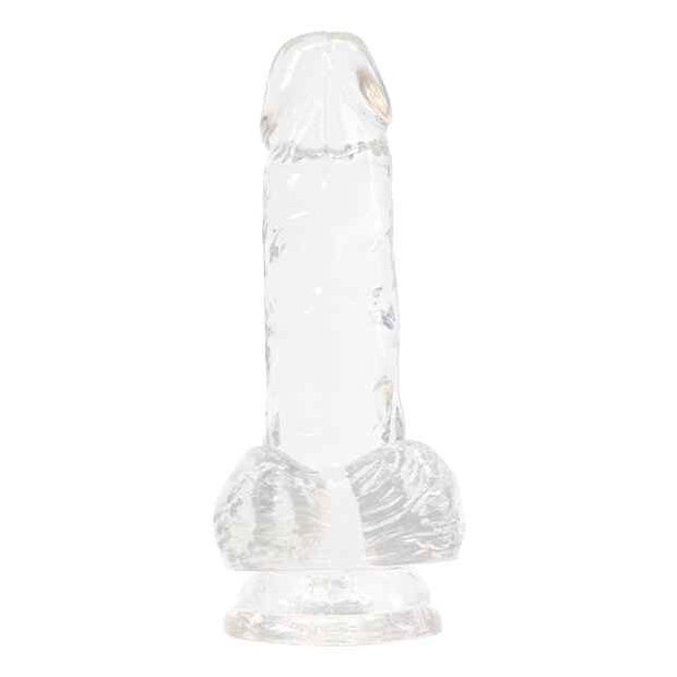 Addiction Crystal Addiction 6 Inch Clear Dong