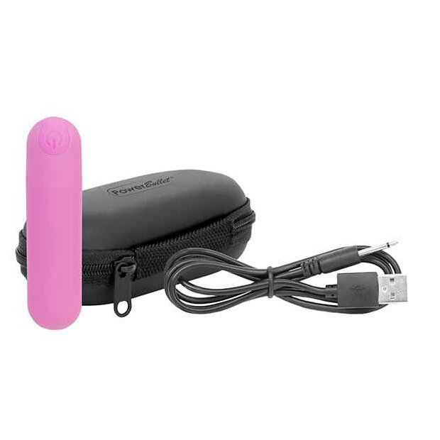 PowerBullet Essential Power Bullet Vibrator with Case 9 Fuctions Pink