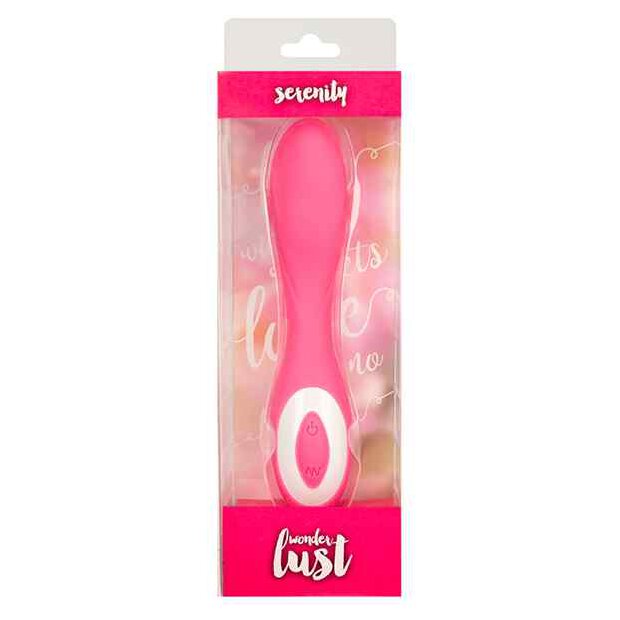 Wonderlust Serenity Rechargeable Massager Pink