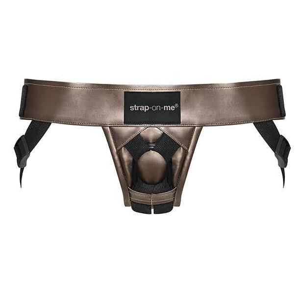 Strap-On-Me Leatherette Harness Curious