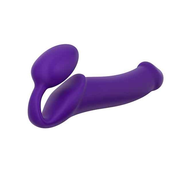 Strap-On-Me Semi-Realistic Bendable Strap-On Purple S