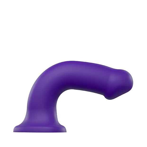 Strap-On-Me Semi-Realistic Dual Density Bendable Dildo Purple L